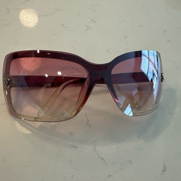 Vintage Chanel Rimless Sunglasses - Picture 1 of 5